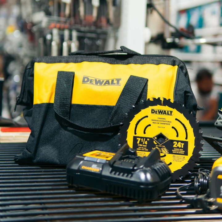 Promoción de herramientas DeWALT en Serrano Industrial